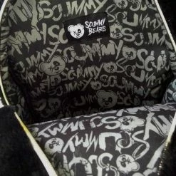 Scummy Bears SCUMBAG BACKPACK - FUZZY THINGZZ (BLACK) BACKPACKS
