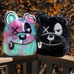 Scummy Bears SCUMBAG BACKPACK - FUZZY THINGZZ (BLACK) BACKPACKS