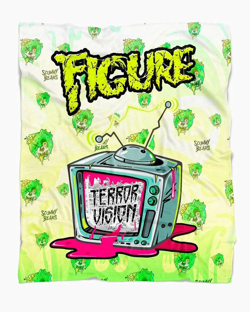 ACCESSORIES FIGURE X SCUMMY BEARS - TERRORVISION - SOFT AF BLANKET 1 ACCESSORIES FIGURE X SCUMMY BEARS - TERRORVISION - SOFT AF BLANKET