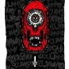 Scummy Bears POPSISKULLS - BLOODY RED - BLANKET ACCESSORIES