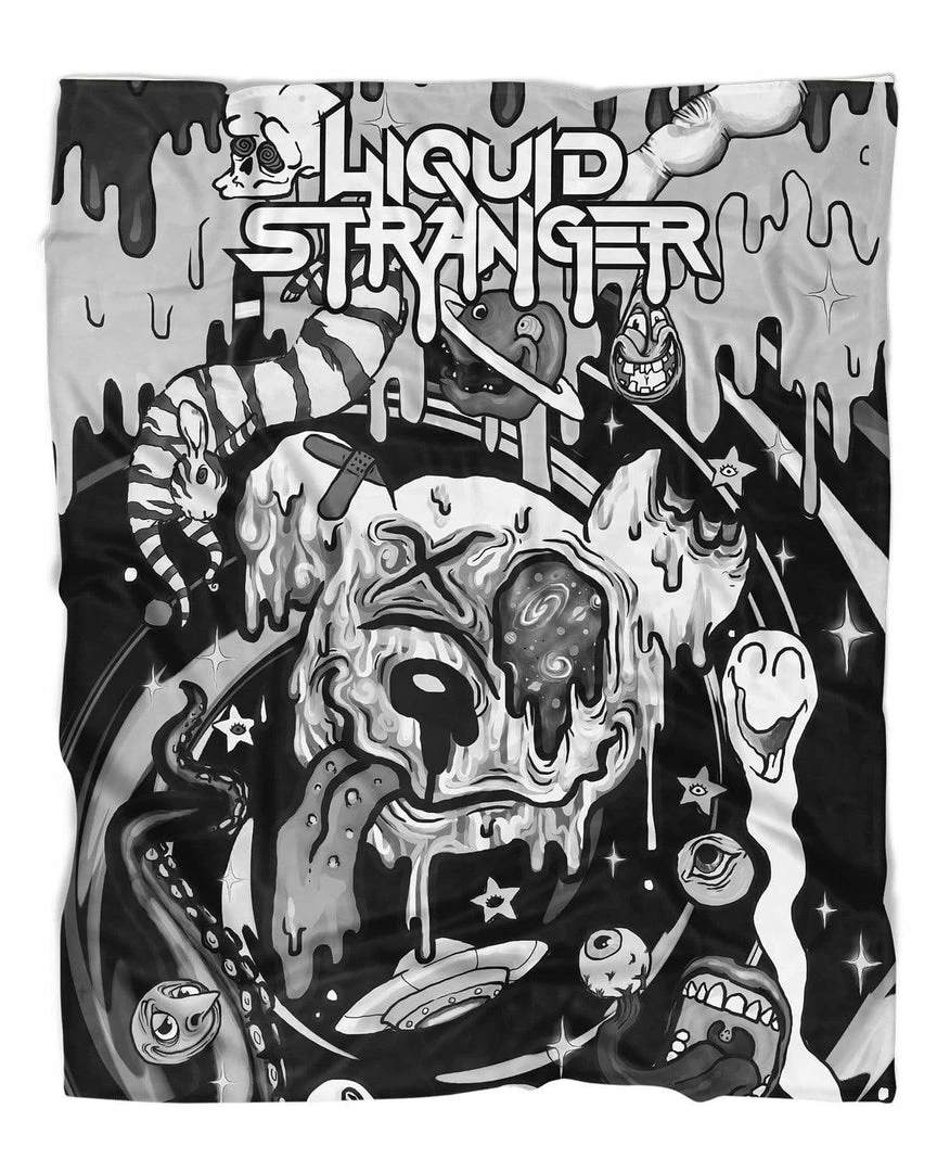 ACCESSORIES LIQUID STRANGER X SCUMMY BEARS - WEIRD & WONDERFUL (NIGHT) - SOFT AF BLANKET 1 ACCESSORIES LIQUID STRANGER X SCUMMY BEARS - WEIRD & WONDERFUL (NIGHT) - SOFT AF BLANKET