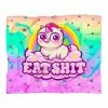 SCUMMY BEARS X MSEASY - EAT SHIT - SOFT AF BLANKET ACCESSORIES