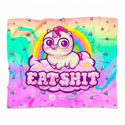 SCUMMY BEARS X MSEASY - EAT SHIT - SOFT AF BLANKET ACCESSORIES