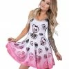 Scummy Bears CLOTHES AND STUFF BONDAGE BEARS (GOTH AF) - DRESS (BABYDOLL PINK)