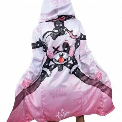 Scummy Bears CLOTHES AND STUFF BRATTY BEAR (GOTH AF) - CLOAK (BABYDOLL PINK)