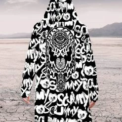 Scummy Bears CLOTHES AND STUFF POPSISKULLS - MELTED DREAMS (ARCTIC) - CLOAK