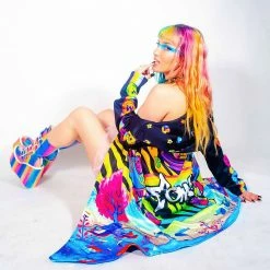 CLOAKS COM3T X SCUMMY BEARS - SPACE KANDI - CLOAK