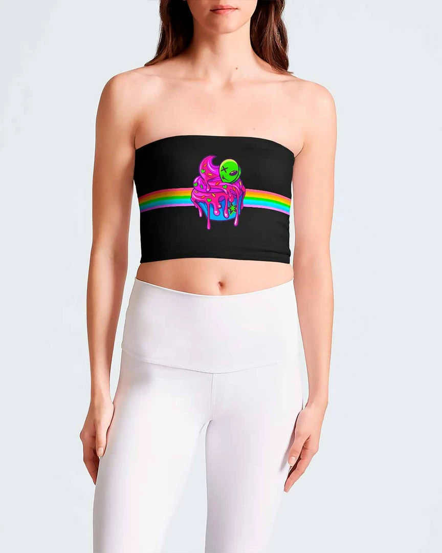 T-SHIRTS & TANKS COM3T X SCUMMY BEARS - SPACE KANDI - 4-WAY REVERSIBLE TUBE TOP 6 T-SHIRTS & TANKS COM3T X SCUMMY BEARS - SPACE KANDI - 4-WAY REVERSIBLE TUBE TOP