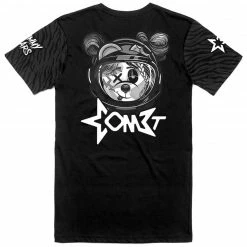 COM3T X SCUMMY BEARS - SPACE KANDI (ECLIPSE) - LONG TEE (STREET CUT) T-SHIRTS & TANKS