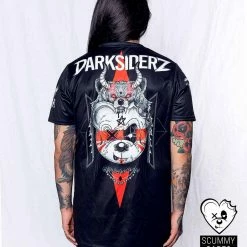 SCUMMY CARES DARKSIDERZ X SCUMMY BEARS - DARK VISIONZ - LONG TEE (STREET CUT)