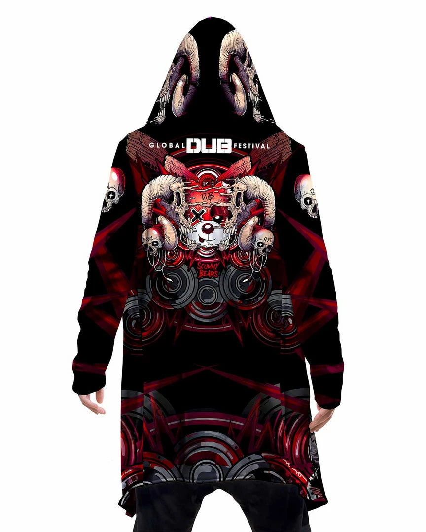 GLOBAL DUB FESTIVAL X SCUMMY BEARS - CLOAK CLOAKS 1 GLOBAL DUB FESTIVAL X SCUMMY BEARS - CLOAK CLOAKS