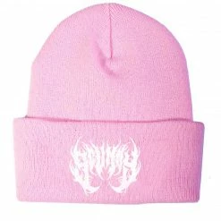 Reach MFG OISHI - BEAR METAL BEANIE (PINK)