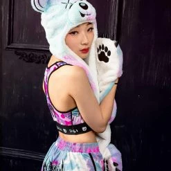 Reach MFG FUZZY THINGZZ - SCUMMY HOOD (BEAR FACE)