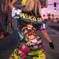 WAKAAN X SCUMMY BEARS - ANCIENT ALIENS - BASEBALL JERSEY CLOTHES AND STUFF
