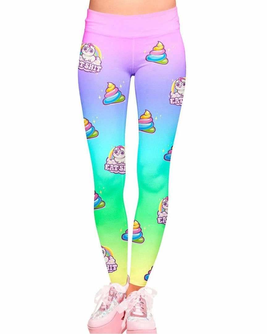 BOTTOMS & LEGGINGS SCUMMY BEARS X MSEASY - EAT SHIT - LEGGINGS 1 BOTTOMS & LEGGINGS SCUMMY BEARS X MSEASY - EAT SHIT - LEGGINGS