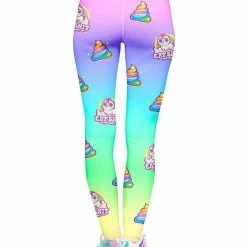 BOTTOMS & LEGGINGS SCUMMY BEARS X MSEASY - EAT SHIT - LEGGINGS