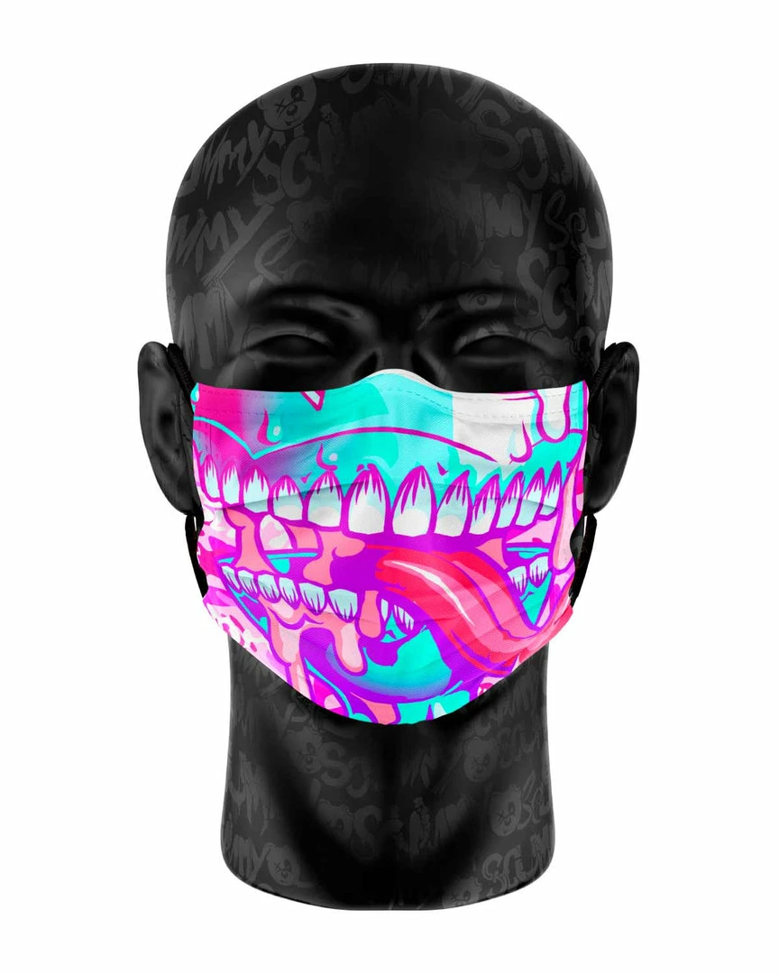 Scummy Bears OISHI - MANIC MILKSHAKE - FACE MASK MASKS 1 Scummy Bears OISHI - MANIC MILKSHAKE - FACE MASK MASKS