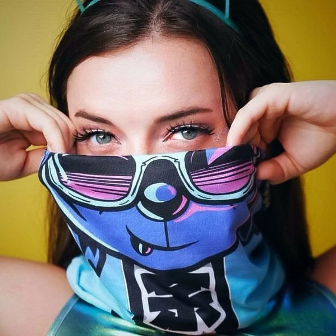 ACCESSORIES DION TIMMER X SCUMMY BEARS - FUTUREWAVE - SEAMLESS MASK 2 ACCESSORIES DION TIMMER X SCUMMY BEARS - FUTUREWAVE - SEAMLESS MASK