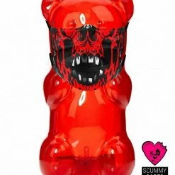 Scummy Bears SCUMMY CARES - BLOODY RED - FACE MASK ACCESSORIES