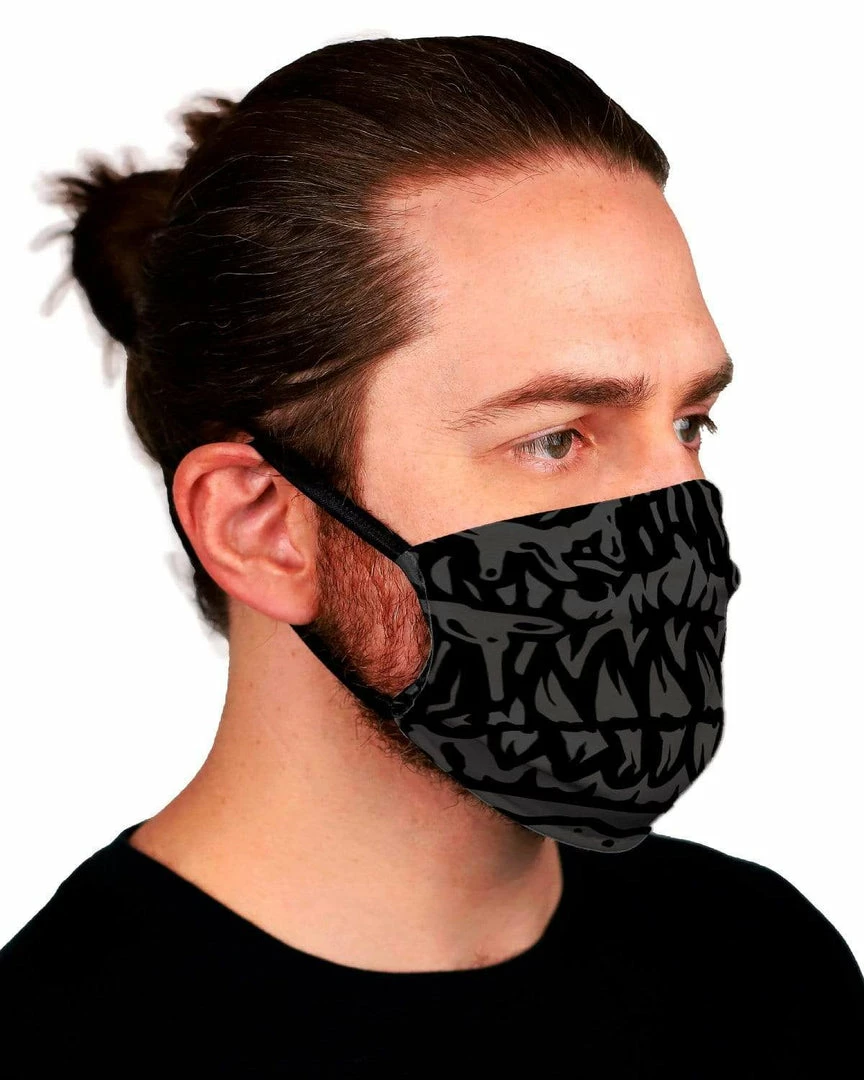Scummy Bears STEEZBURGER (GOTH) - FACE MASK ACCESSORIES 2 Scummy Bears STEEZBURGER (GOTH) - FACE MASK ACCESSORIES