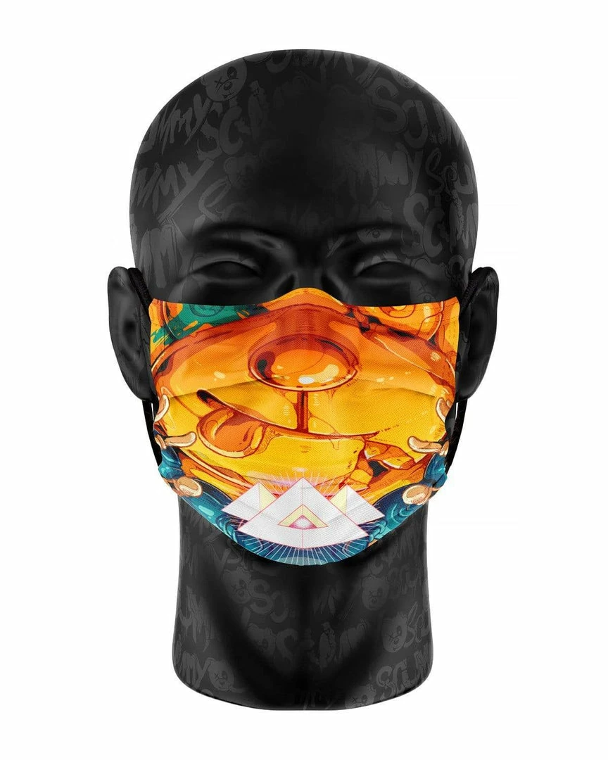 WAKAAN X SCUMMY BEARS - ANCIENT ALIENS - FACE MASK 3 WAKAAN X SCUMMY BEARS - ANCIENT ALIENS - FACE MASK