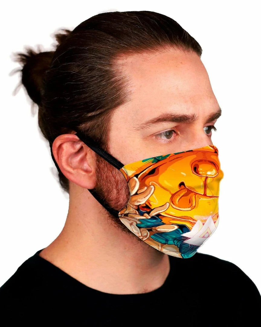 WAKAAN X SCUMMY BEARS - ANCIENT ALIENS - FACE MASK 2 WAKAAN X SCUMMY BEARS - ANCIENT ALIENS - FACE MASK