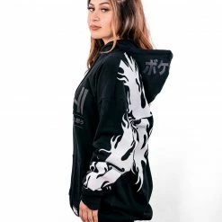 Scummy Bears OISHI - BEAR METAL OVER THE SHOULDER STREET HOODIE CLOTHES AND STUFF