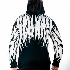 Scummy Bears OISHI - BEAR METAL OVER THE SHOULDER STREET HOODIE CLOTHES AND STUFF