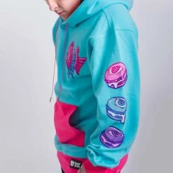 Scummy Bears OISHI - DABBY DONATSU - TWO-TONE HOODIE