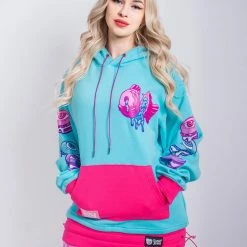 Scummy Bears OISHI - DABBY DONATSU - TWO-TONE HOODIE