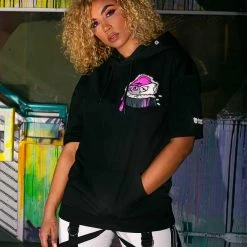 Scummy Bears OISHI - SCUMMY ROLL - SHORT SLEEVE TECH HOODIE CLOTHES AND STUFF