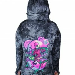 Scummy Bears OISHI - TWISTED TONKOTSU - TIE-DYE HOODIE