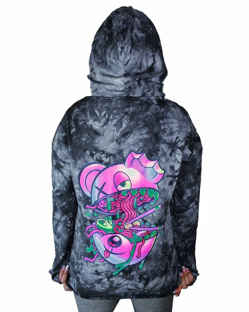 Scummy Bears OISHI - TWISTED TONKOTSU - TIE-DYE HOODIE 2 Scummy Bears OISHI - TWISTED TONKOTSU - TIE-DYE HOODIE