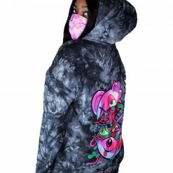 Scummy Bears OISHI - TWISTED TONKOTSU - TIE-DYE HOODIE