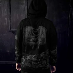 Scummy Bears CLOTHES AND STUFF OISHI - YUMMY YAKI CHIZU - GLAMOUFLAGE TECH HOODIE