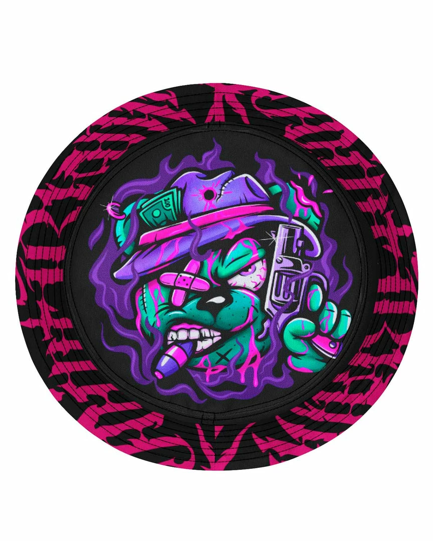 HATS & BEANIES POINT.BLANK X SCUMMY BEARS - HEADSHOT BUCKET HAT 2 HATS & BEANIES POINT.BLANK X SCUMMY BEARS - HEADSHOT BUCKET HAT