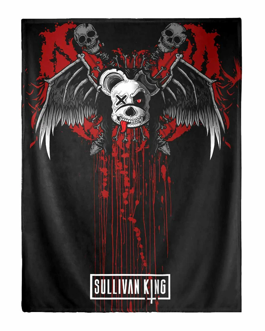SULLIVAN KING X SCUMMY BEARS - SPINE COLLECTOR - SOFT AF BLANKET 1 SULLIVAN KING X SCUMMY BEARS - SPINE COLLECTOR - SOFT AF BLANKET