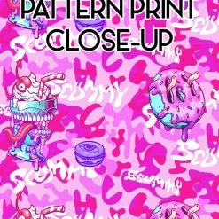 Scummy Bears OISHI - GLAMOUFLAGE (PINKU) - 2-PIECE FISHNET SET CLOTHES AND STUFF