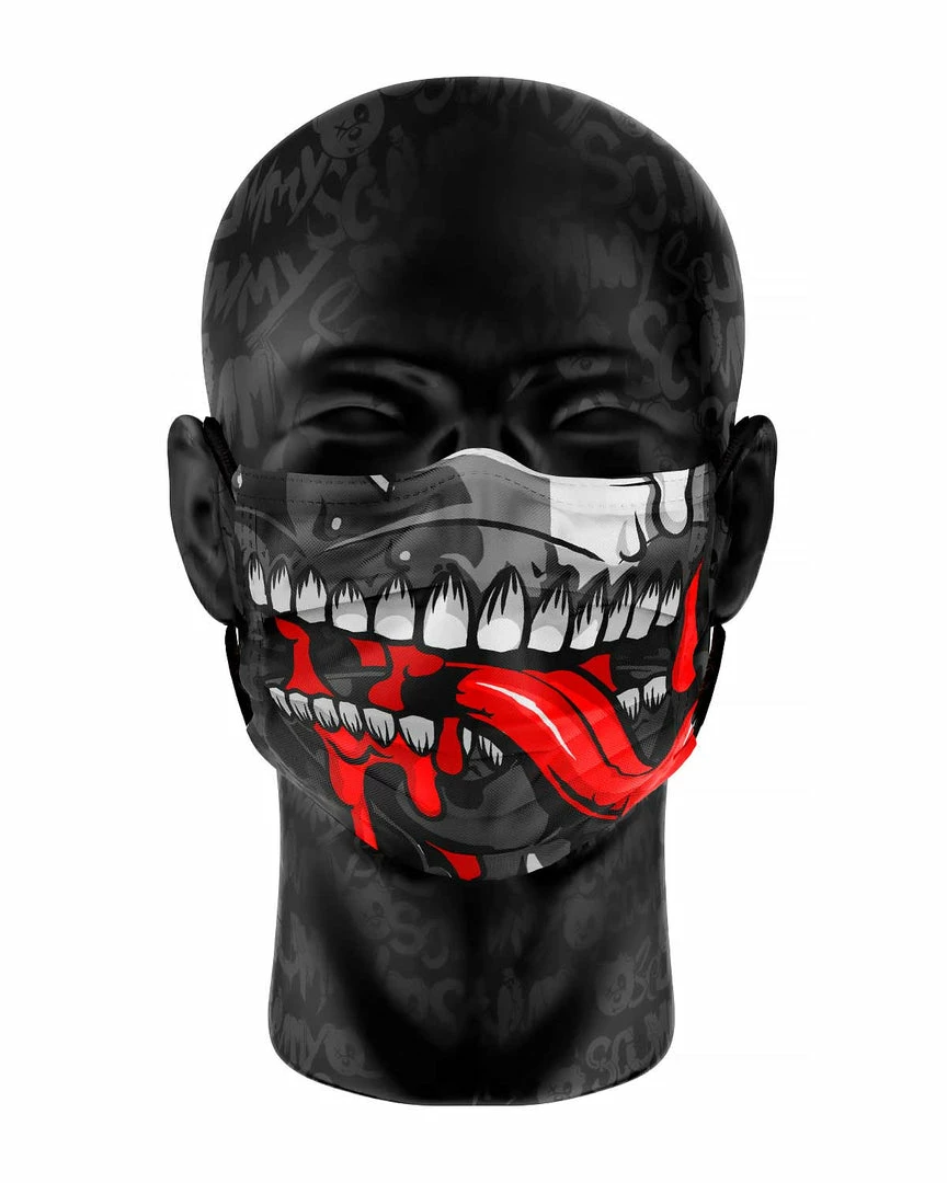 Scummy Bears MASKS OISHI - MANIC MILKSHAKE (GOSU) - FACE MASK 1 Scummy Bears MASKS OISHI - MANIC MILKSHAKE (GOSU) - FACE MASK