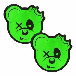 CLOTHES AND STUFF SCUMMY BEARS PASTEASE (NEON GREEN)