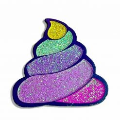 SCUMMY BEARS X MSEASY- UNICORN POOP (BLUES) PIN ACCESSORIES