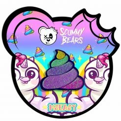 SCUMMY BEARS X MSEASY- UNICORN POOP (BLUES) PIN ACCESSORIES