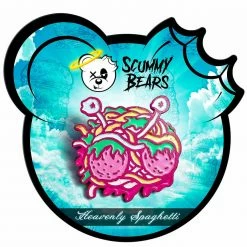 Scummy Bears HEAVENLY SPAGHETTI (BERRY) PIN