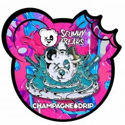 CHAMPAGNE DRIP X SCUMMY BEARS - DRIP DROP (CRISTAL) - 2" PIN ACCESSORIES