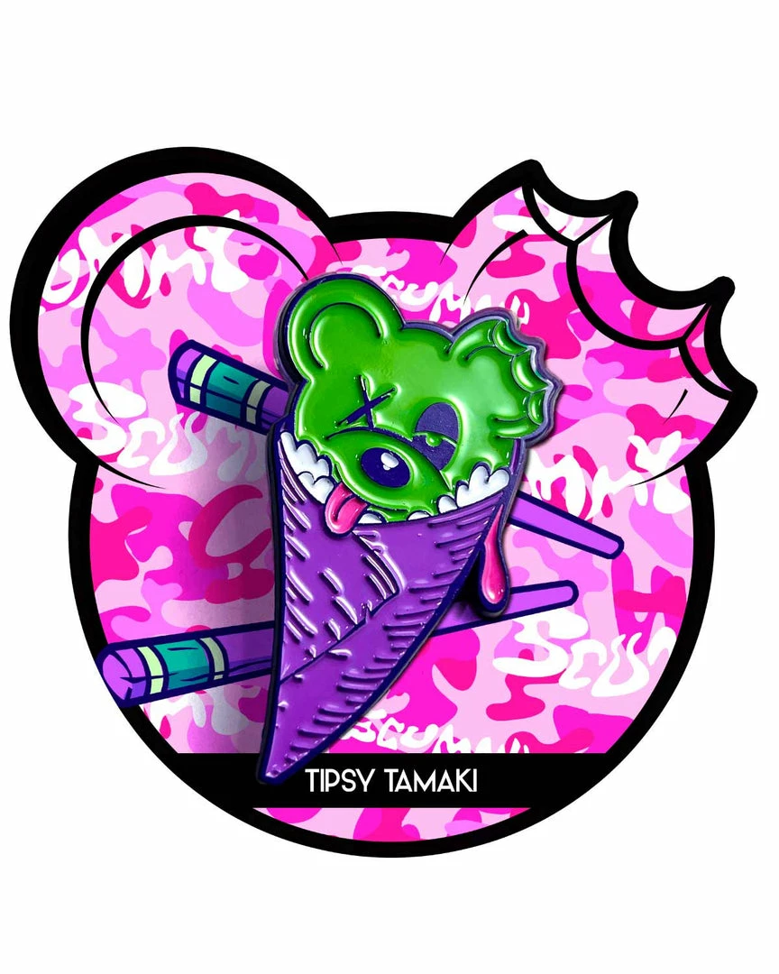 Scummy Bears OISHI - TIPSY TAMAKI - PIN 1 Scummy Bears OISHI - TIPSY TAMAKI - PIN