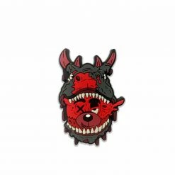 MIDNIGHT TYRANNOSAURUS X SCUMMY BEARS - BONEYARD - PVC PIN