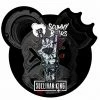SULLIVAN KING X SCUMMY BEARS - HORNS UP SKELETAL PIN ACCESSORIES
