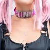 Scummy Bears SCUMMY - CHOKER (NEON PINK)