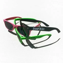 Scummy Bears SCUMMY WAYFARER SUNGLASSES - MATTE PINK