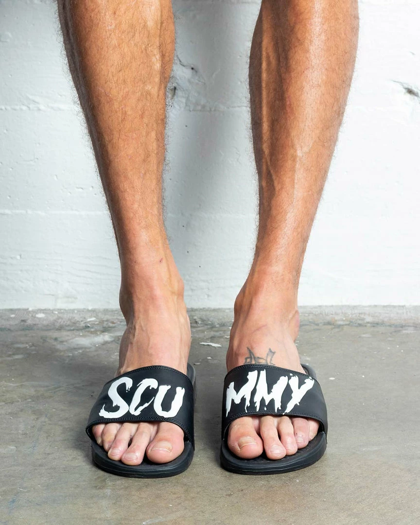 Scummy Bears BACKPACKS SCUMMY SLIDES (BLACK) 5 Scummy Bears BACKPACKS SCUMMY SLIDES (BLACK)